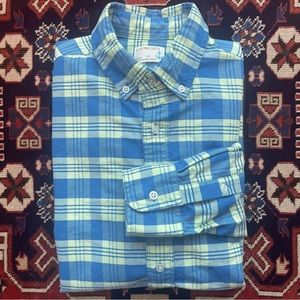 Crewcuts Blue & Yellow/Green Soft Cotton Twill Excellent Condition Boys 14
